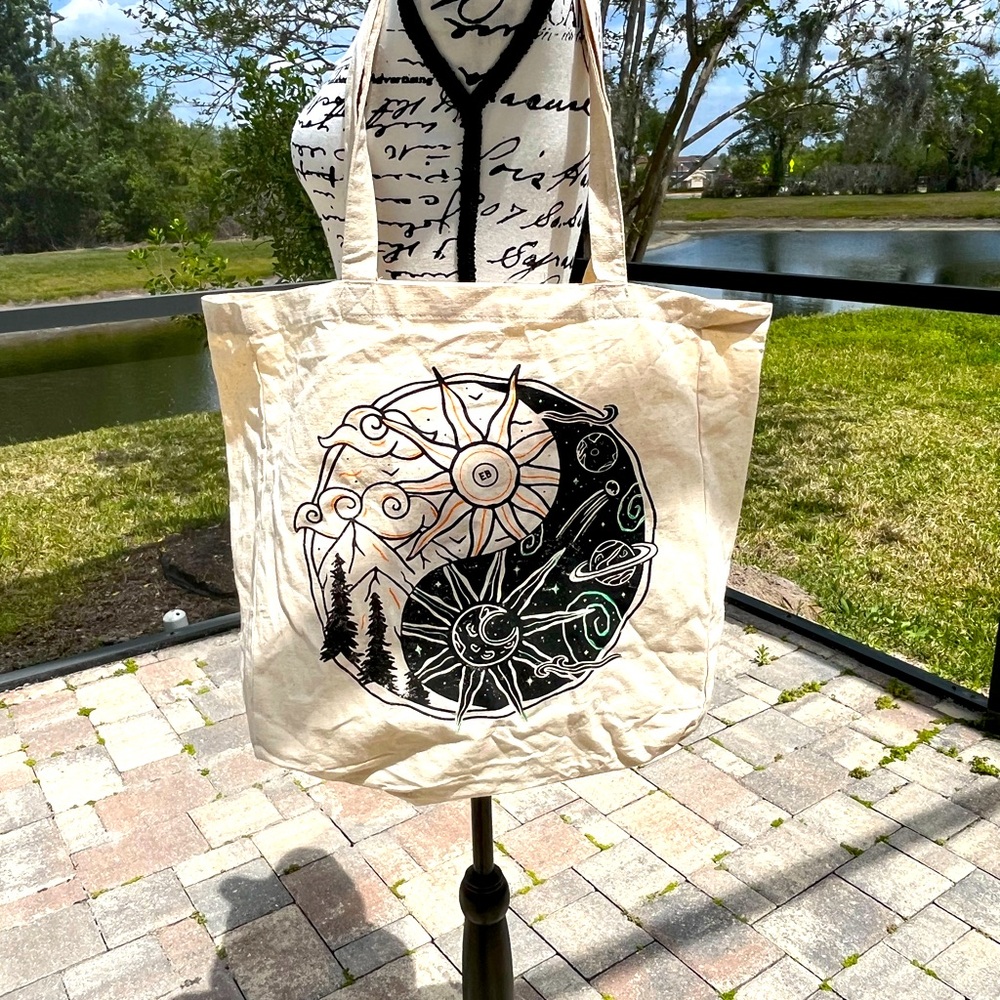 Earthbound large Canvas Tote Bag